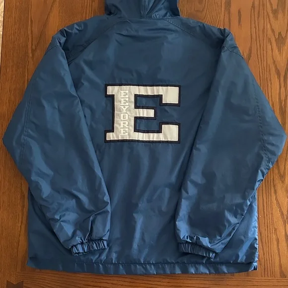 Vintage The Disney Store Eeyore Blue Windbreaker Size M - Picture 6 of 10